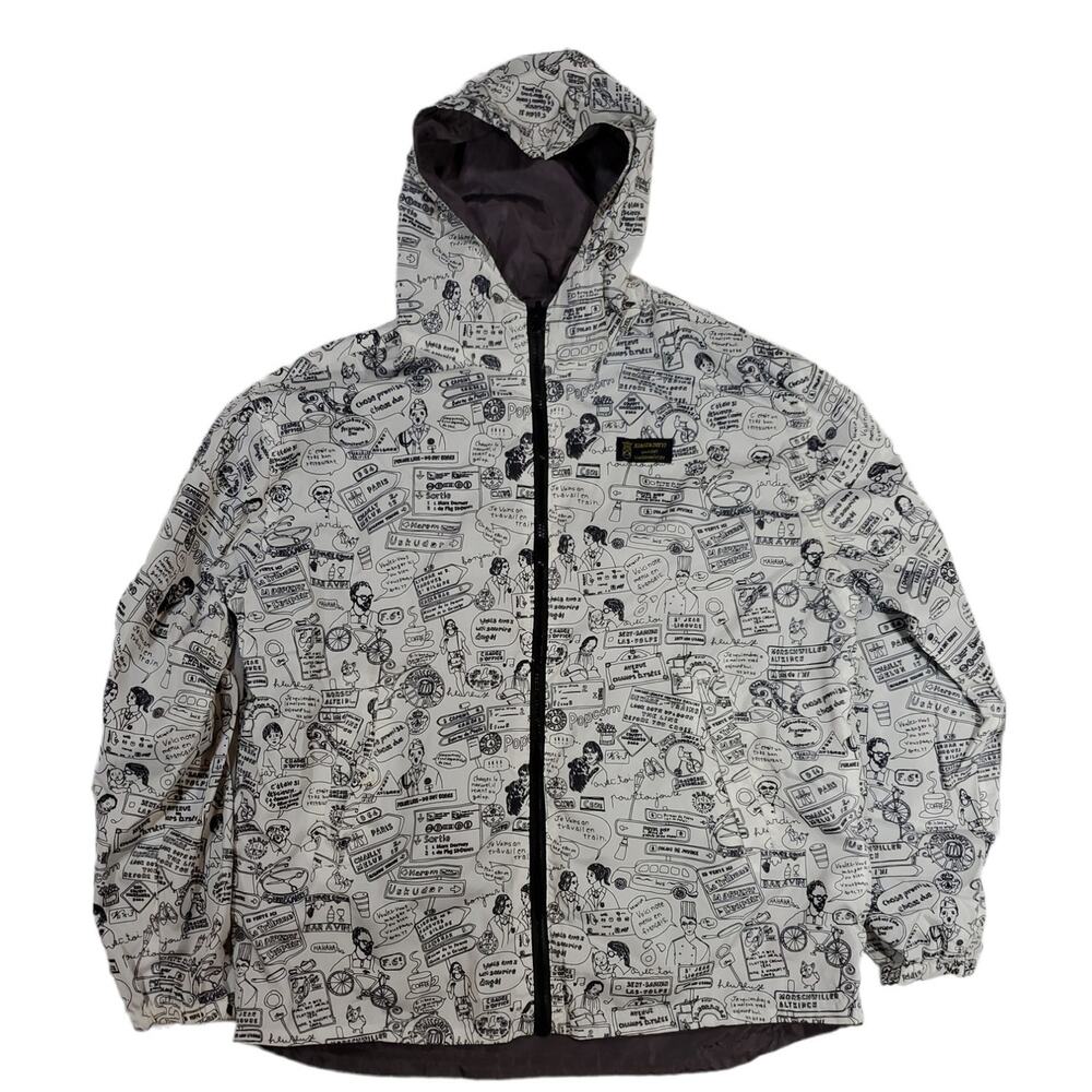 XIAOZ & IMEYI | Reversible Windbreaker Jacket | Size 2XL (fits like a L/XL)